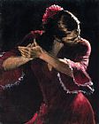 Flamenco Dancer Wall Art - flamencov